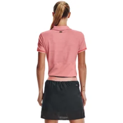 Under Armour UA Zinger Point SS Polo-roze Zand / Vermillion / Metallic Zilver 7 Under Armour UA Zinger Point SS Polo-roze Zand / Vermillion / Metallic Zilver -Under Armour || POIVRE BLANC || Poederbaas under armour ua zinger point ss polo roze zand ver 3