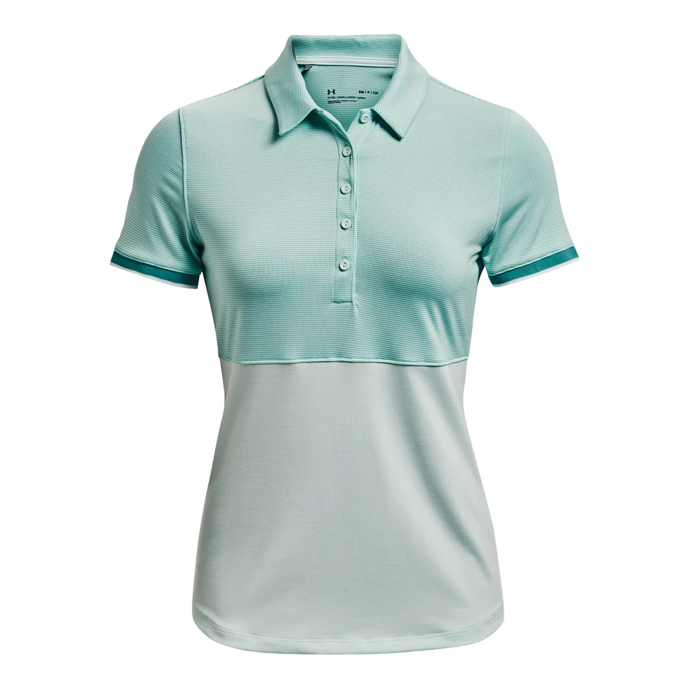 Under Armour UA Zinger Point SS Polo-Sea Mist / Neptune / Metallic Zilver 2 Under Armour UA Zinger Point SS Polo-Sea Mist / Neptune / Metallic Zilver - Afbeelding 2