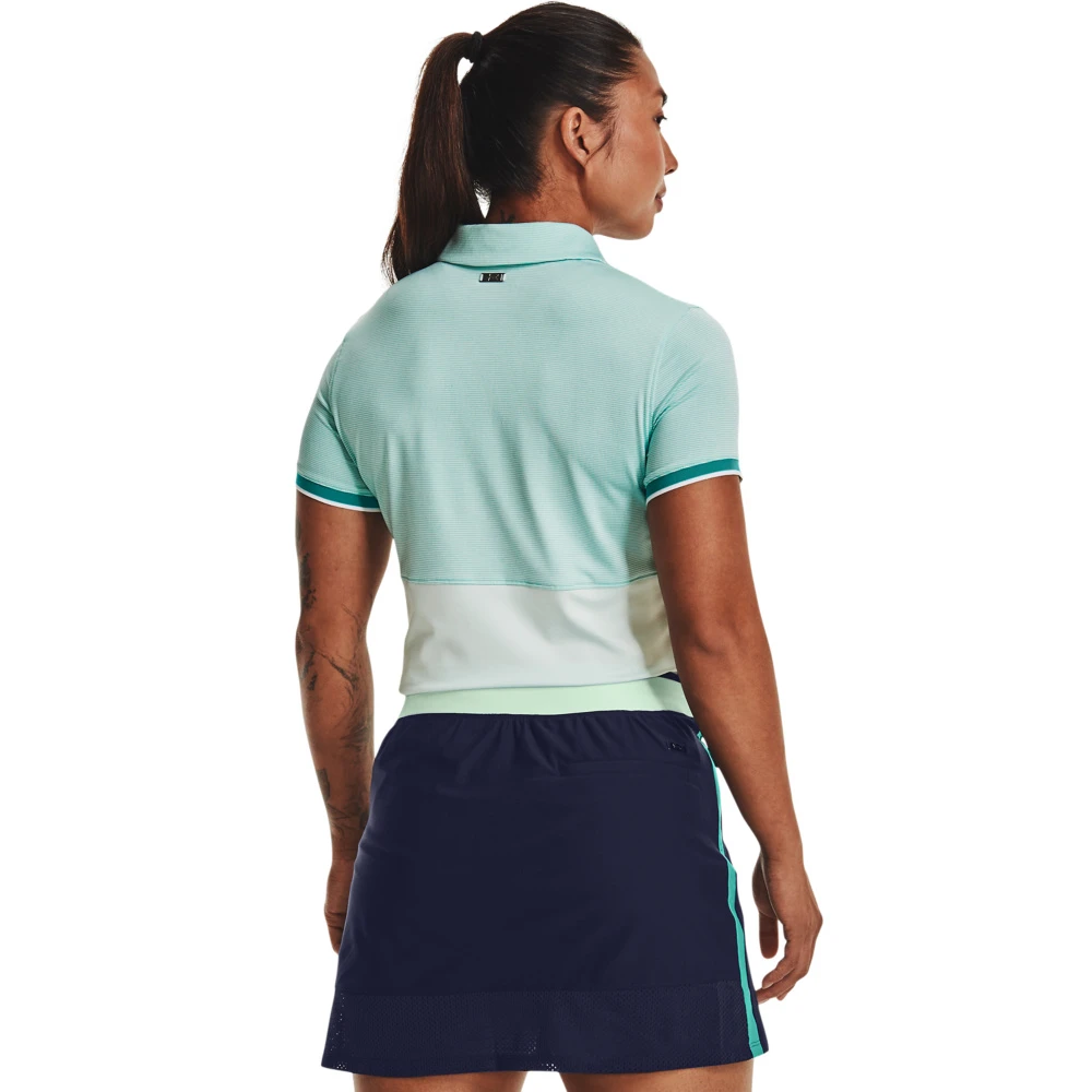 Under Armour UA Zinger Point SS Polo-Sea Mist / Neptune / Metallic Zilver 4 Under Armour UA Zinger Point SS Polo-Sea Mist / Neptune / Metallic Zilver - Afbeelding 4