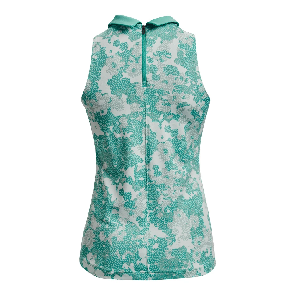 Under Armour UA Zinger Rise Slvls Polo-Neptune / / Metallic Zilver 3 Under Armour UA Zinger Rise Slvls Polo-Neptune / / Metallic Zilver - Afbeelding 3